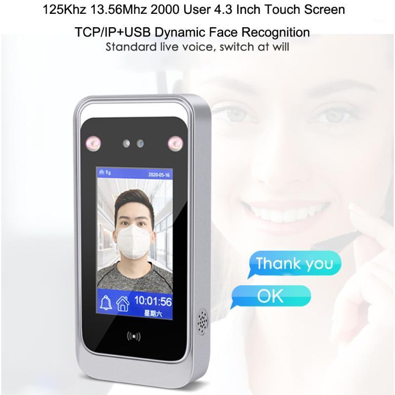 125Khz 13.56Mhz 2000 User 4.3 Inch Touch Screen TCP/IP Dynamic Face Recognition Access Control RFID Time Attendance Time Clock1
125Khz 13.56Mhz 2000 User 4.3 Inch Touch Screen TCP/IP Dynamic Face Recognition Access Control RFID Time Attendance Time Clock1