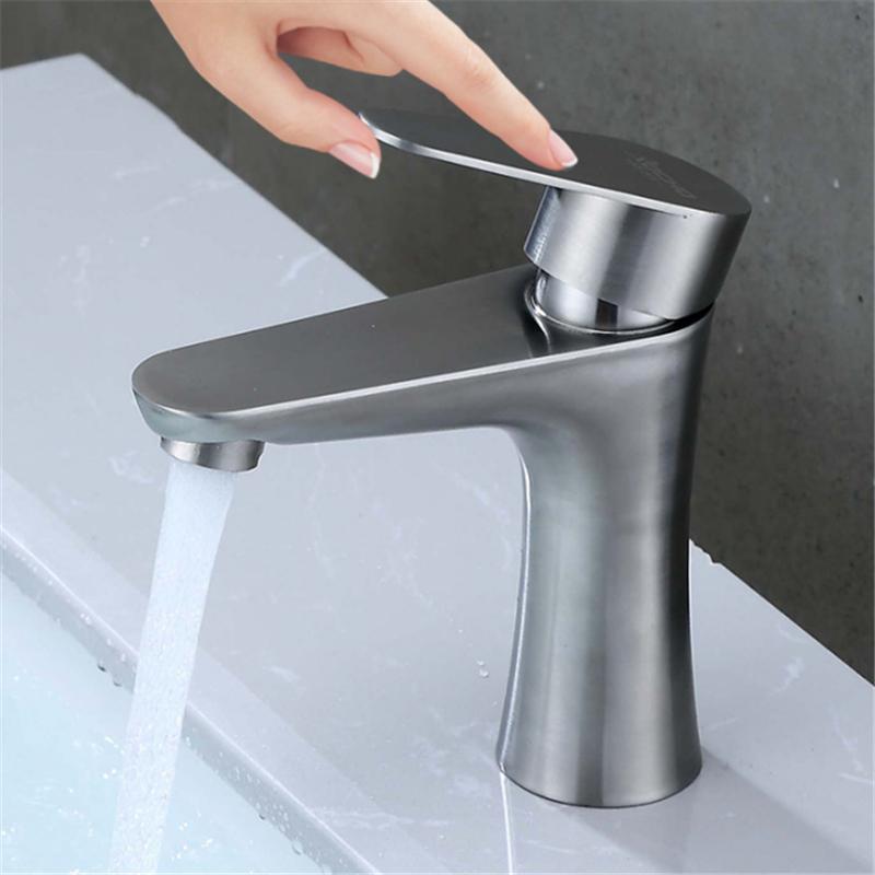 New Style Single Cold Faucet Stainless Steel Basin Faucet Wash Basin Single Cold Sanitary Ware Decoration
New Style Single Cold Faucet Stainless Steel Basin Faucet Wash Basin Single Cold Sanitary Ware Decoration
