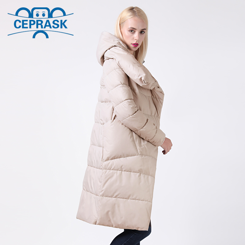 New Winter Jackets Women Coat Windproof High Collar Women's Parka Female Long Jacket Removable Hooded Plus Size 6XL Ceprask Y201006
