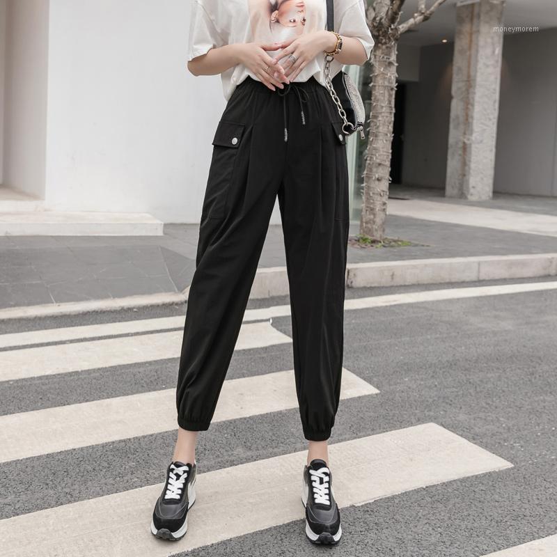 Black High Waist Cargo Pants Women Pockets Patchwork Loose Streetwear Pencil Pants 2020 Fashion Hip Hop Women' Trousers1
Black High Waist Cargo Pants Women Pockets Patchwork Loose Streetwear Pencil Pants 2020 Fashion Hip Hop Women' Trousers1