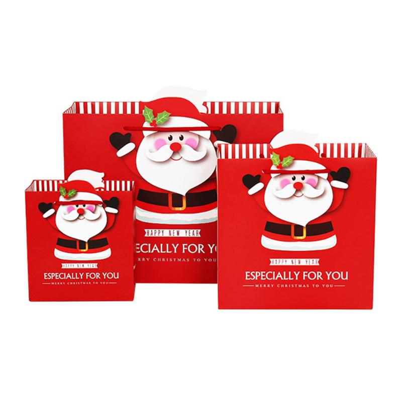 1PC Merry Christmas Gift Bags Santa Claus & Sacks Paper Candy Box by Handle Christmas Party Favors Kids Gift Container Supplies
1PC Merry Christmas Gift Bags Santa Claus & Sacks Paper Candy Box by Handle Christmas Party Favors Kids Gift Container Supplies