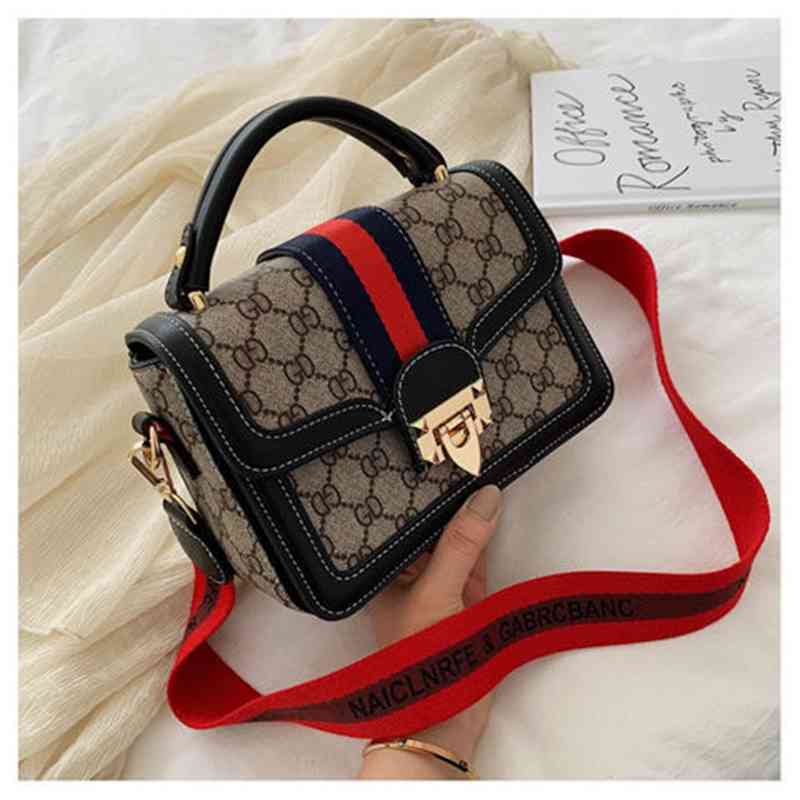 2022 Factory Wholesale fashion versatile advanced sense foreign style broadband popular small square bag Single Shoulder Messenger Bag