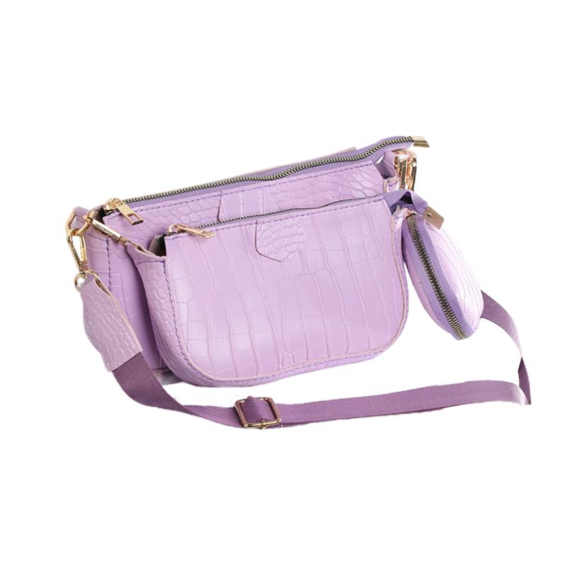 Hot Fashion Female Messenger Bag Crocodile Print Crossbody Bag Single-Shoulder for Women Green/Black/Purple
Hot Fashion Female Messenger Bag Crocodile Print Crossbody Bag Single-Shoulder for Women Green/Black/Purple
