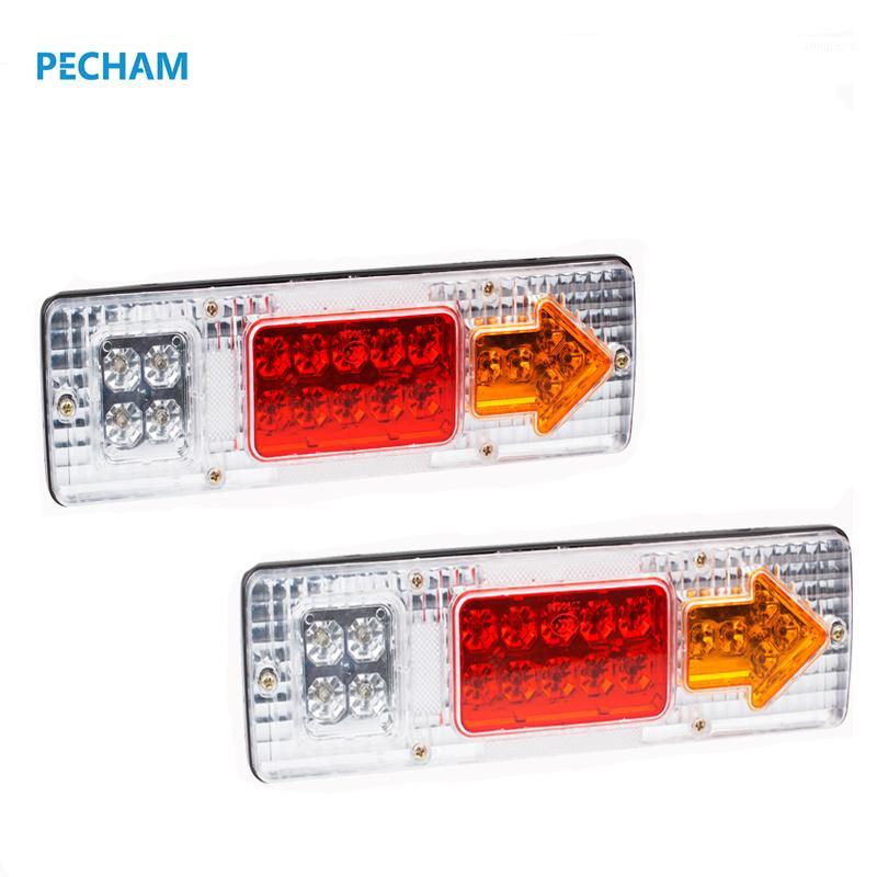 2pcs 19 LED 12V 24V Tail Light Car Truck Trailer Stop Rear Reverse Auto Turn Indicator Lamp back up led lights turn signal lamp1
2pcs 19 LED 12V 24V Tail Light Car Truck Trailer Stop Rear Reverse Auto Turn Indicator Lamp back up led lights turn signal lamp1