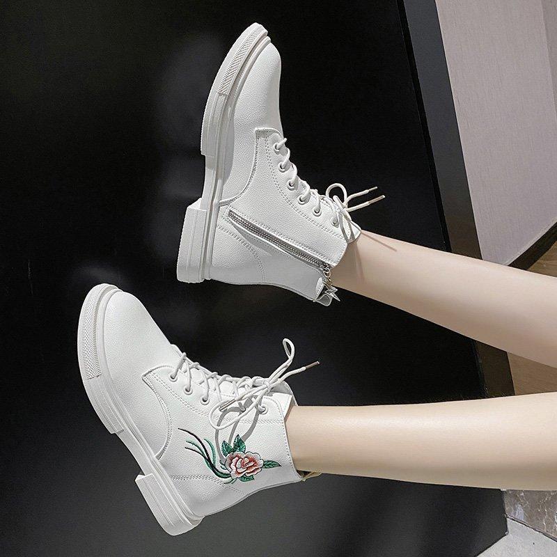 Fashion Women boots print Korean style 2020 New Lace-up Retro Ankle Boots Ladies High Quality Shoes femmes bottes, Beige
Fashion Women boots print Korean style 2020 New Lace-up Retro Ankle Boots Ladies High Quality Shoes femmes bottes, Beige