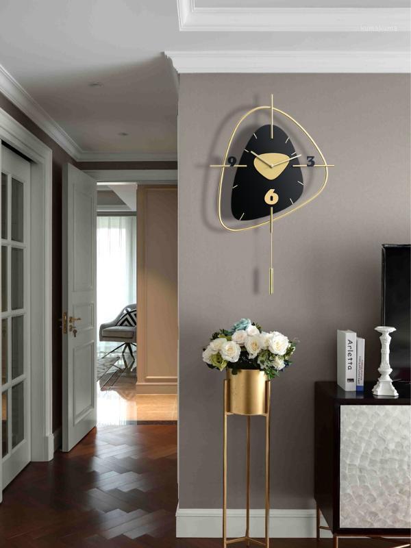 Luxury Large Creative Nordic Wall Clock Modern Design Pendulum Creative Wall Clock Living Room Reloj De Pared Watch1
Luxury Large Creative Nordic Wall Clock Modern Design Pendulum Creative Wall Clock Living Room Reloj De Pared Watch1