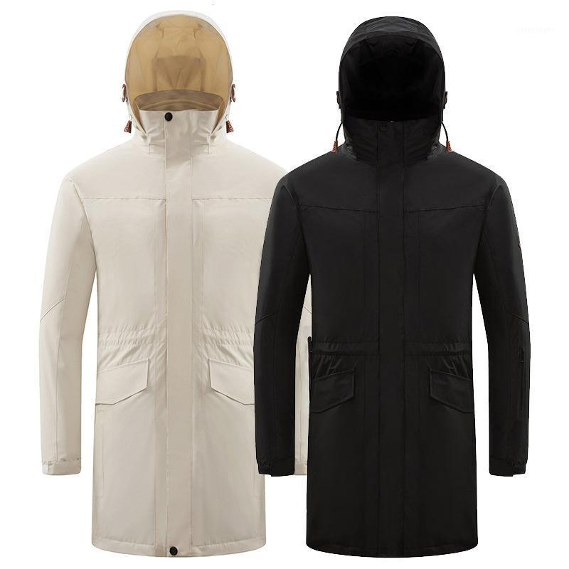 New Style Raincoat Jacket Men Mid-length Autumn & Winter Removable Shoulder Two-Piece Set Windproof Waterproof down1, Beige down jacket inner wearing
New Style Raincoat Jacket Men Mid-length Autumn & Winter Removable Shoulder Two-Piece Set Windproof Waterproof down1, Beige down jacket inner wearing