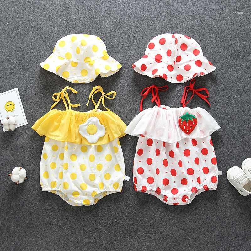 Summer newborn baby girl clothes outfits jumpsuit + hat sets for infant baby girls clothing polka dot rompers birthday sets1, Yellow
Summer newborn baby girl clothes outfits jumpsuit + hat sets for infant baby girls clothing polka dot rompers birthday sets1, Yellow