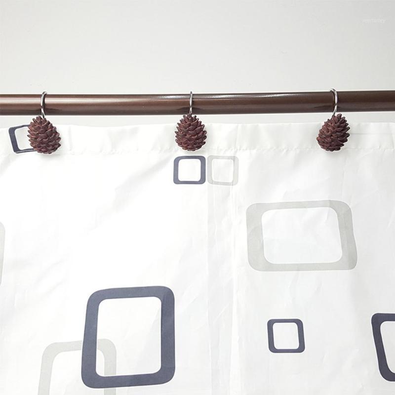 12 Pcs Shower Curtain Hook Creative Pinecone Shaped Curtain Hangers Shower Rolling Pothooks Hanger For Bathroom Q2541
12 Pcs Shower Curtain Hook Creative Pinecone Shaped Curtain Hangers Shower Rolling Pothooks Hanger For Bathroom Q2541