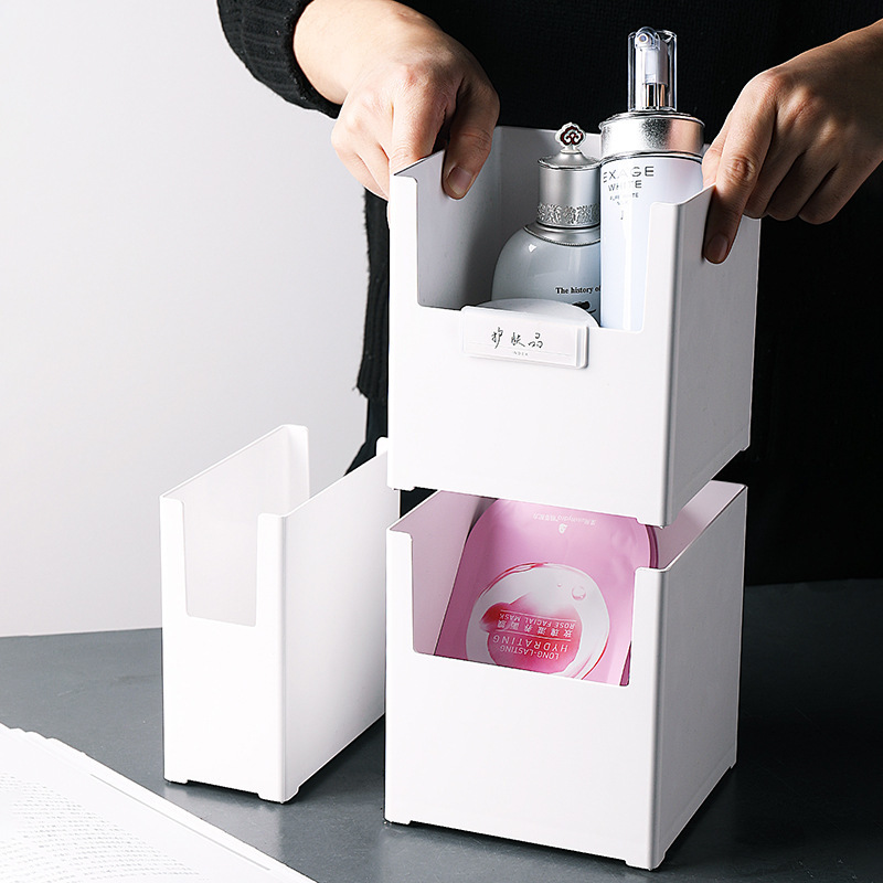 High Quality Stackable Cabinet Organizer Ideal for Countertop, Cabinet, Pantry, Under The Sink, Desktop Storage BoxWhite 1PCS Q0120
High Quality Stackable Cabinet Organizer Ideal for Countertop, Cabinet, Pantry, Under The Sink, Desktop Storage BoxWhite 1PCS Q0120