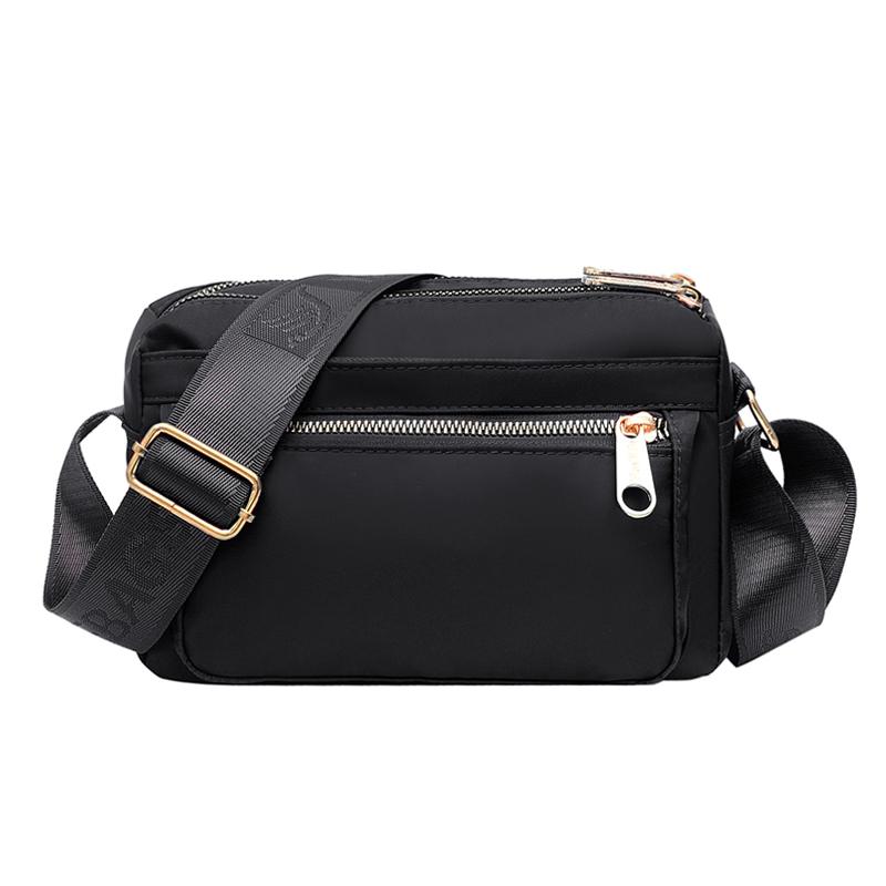 Nylon Women's Messenger Bags Waterproof Shoulder Bag Small High Quality Handbag Women Tote Travel Beach Crossbody Top-handle Bag, Black
Nylon Women's Messenger Bags Waterproof Shoulder Bag Small High Quality Handbag Women Tote Travel Beach Crossbody Top-handle Bag, Black