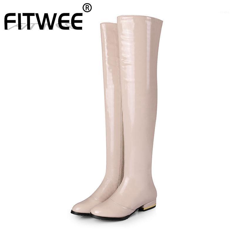 FITWEE Plus Size 31-43 Real Cow Leather Thigh High Boots Women Winter Warm Fur Knight Shoes Women Casual Zipper Flats Boots1, Black
FITWEE Plus Size 31-43 Real Cow Leather Thigh High Boots Women Winter Warm Fur Knight Shoes Women Casual Zipper Flats Boots1, Black