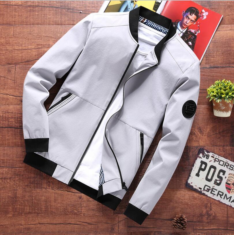 2021 New Mens Spring Autumn Fashion Slim Men Jacket Thin Jackets Coat Top Quality ZROX, White
2021 New Mens Spring Autumn Fashion Slim Men Jacket Thin Jackets Coat Top Quality ZROX, White