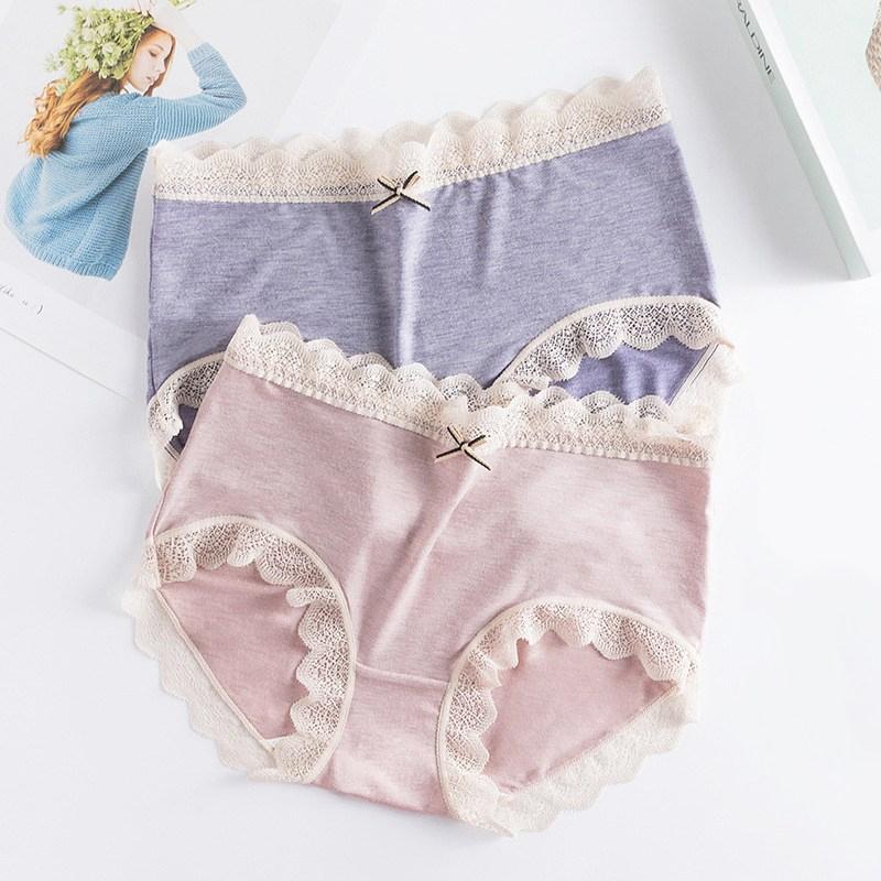 Comfortable Cotton Underwear Japanese Ladies Breathable Lace Sexy Underwear Ladies Solid Color Briefs, Blue
Comfortable Cotton Underwear Japanese Ladies Breathable Lace Sexy Underwear Ladies Solid Color Briefs, Blue