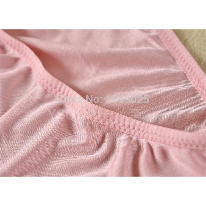 Top 100% Mulberry Silk Panties Women Mid waist Seamless Comfortable Antibiotic Plus Size Briefs M/L/XL Free Shipping 201112