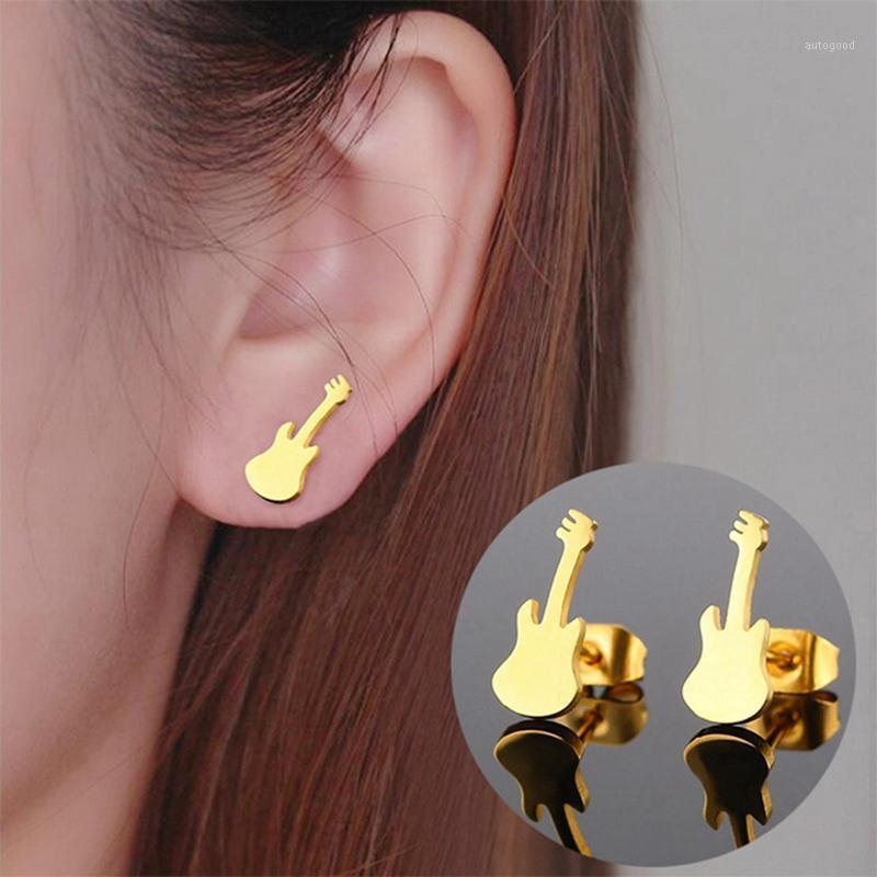 Stud Classic Guitar Man Earrings Fashion Golden Silver Color Stainless Steel Ear Studs Charm Jewelry Gifts For Woman Girl1
Stud Classic Guitar Man Earrings Fashion Golden Silver Color Stainless Steel Ear Studs Charm Jewelry Gifts For Woman Girl1
