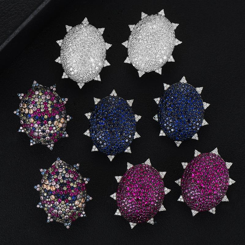 GODKI 2021 Trendy Spring Fireworks Earrings For Women Wedding Sunflower Party CZ Cubic Zirconia Earring High Jewelry Addiction
GODKI 2021 Trendy Spring Fireworks Earrings For Women Wedding Sunflower Party CZ Cubic Zirconia Earring High Jewelry Addiction