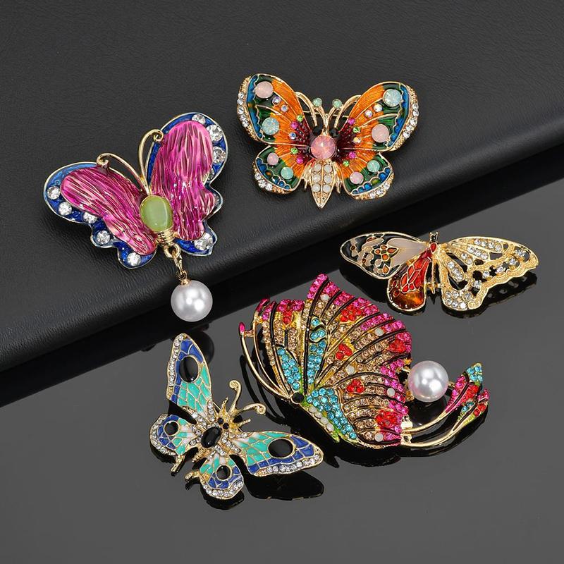 YADA Rhinestone Butterfly Pins&Brooches for Women Men Clothes Scarf buckle collar jewelry pins Charm Butterfly Brooches BH200045
YADA Rhinestone Butterfly Pins&Brooches for Women Men Clothes Scarf buckle collar jewelry pins Charm Butterfly Brooches BH200045