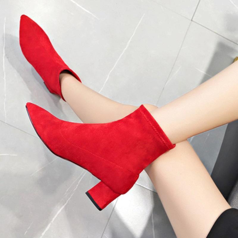 Autumn and winter 2020 new women's shoes fashion simple trend high heel boots1, Black
Autumn and winter 2020 new women's shoes fashion simple trend high heel boots1, Black