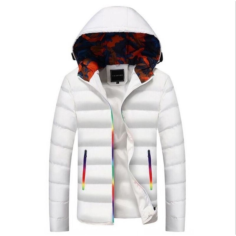 Winter New Casual Thick Warm Waterproof Hooded Jacket Parkas Coat Men Autumn Outwear Outfit Parkas Jackets 201123