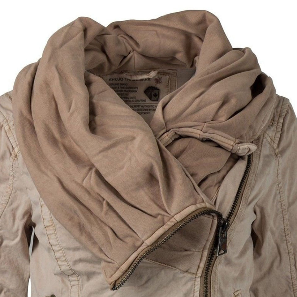 Sisjuly Women Retro Warm Black Goth Zipper Jacket Casual Jumper Overcoat Outwear Harajuku Punk Gothic Clothing Winter Coat