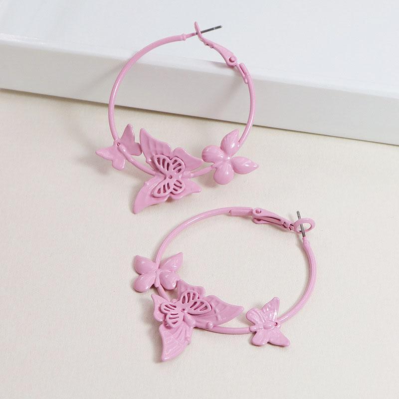 2020 New Ins Pink Blue Coated Butterfly Insects Piercing Hoop Earrings Korean Fashion Party Jewelry Bijoux1
2020 New Ins Pink Blue Coated Butterfly Insects Piercing Hoop Earrings Korean Fashion Party Jewelry Bijoux1