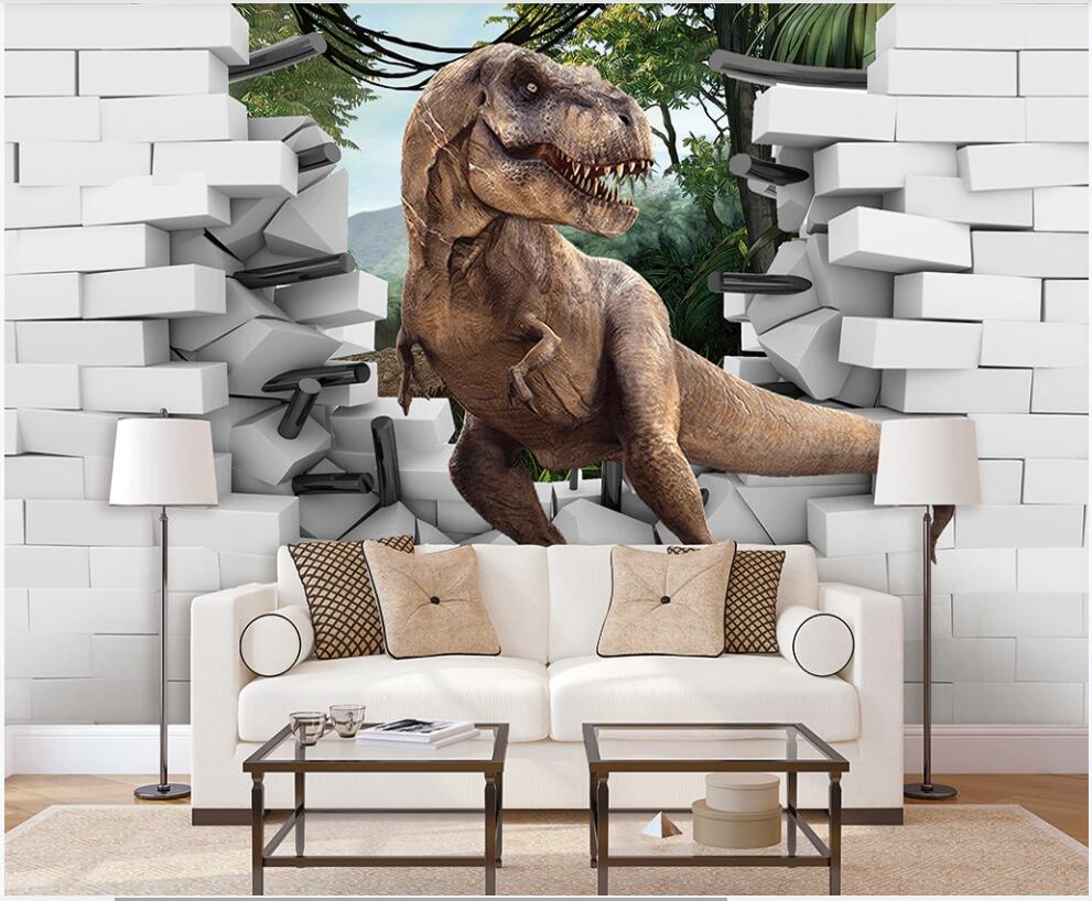 3d wallpaper custom photo mural Jurassic dinosaur Brick wall children's room home decor 3d wall murals wallpaper for walls 3 d, Non-woven wallpaper
3d wallpaper custom photo mural Jurassic dinosaur Brick wall children's room home decor 3d wall murals wallpaper for walls 3 d, Non-woven wallpaper
