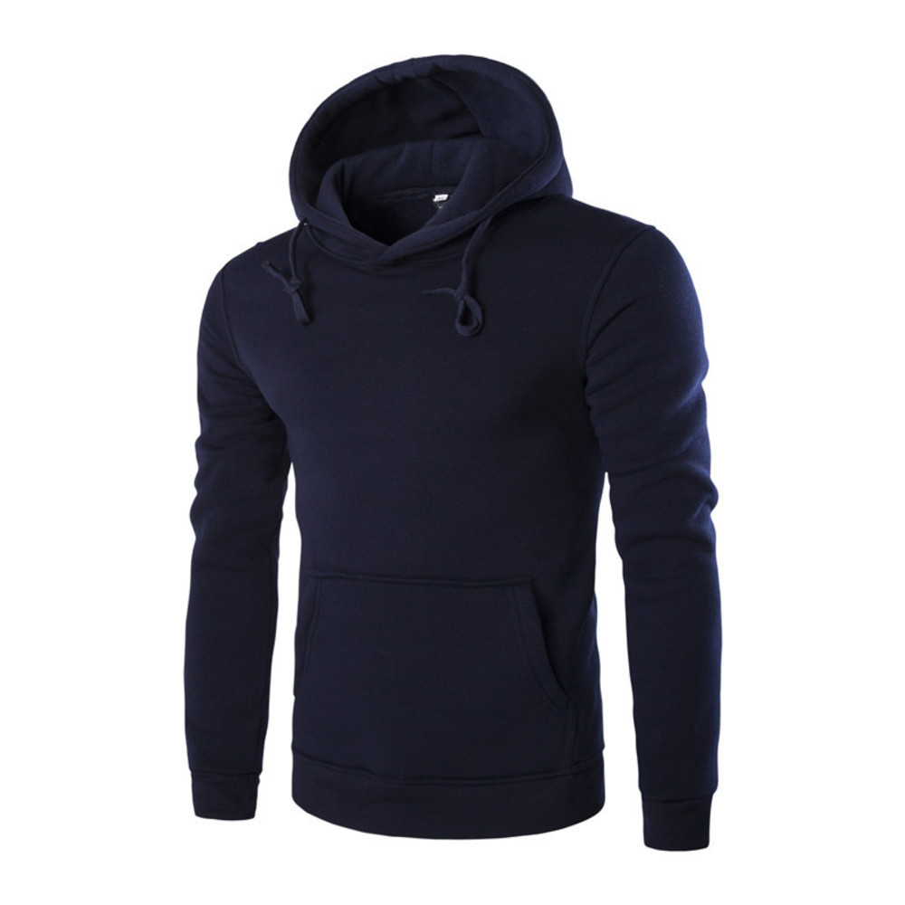 Men autumn winter new European and American simple casual trend basic cover head fashion hoodie, Black
Men autumn winter new European and American simple casual trend basic cover head fashion hoodie, Black
