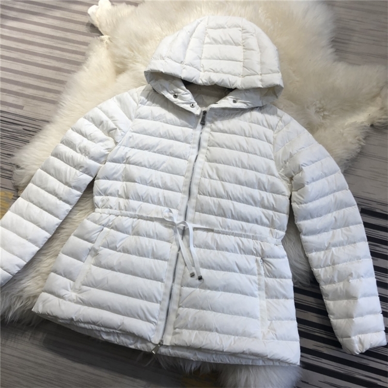 women light and warm down coat high quality 90% white duck down filling Drawstring waist adjustable women casual down jackets 201023, Black
women light and warm down coat high quality 90% white duck down filling Drawstring waist adjustable women casual down jackets 201023, Black