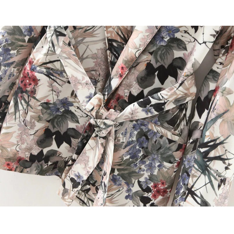 Suit female 2019 summer new fashion women's casual print Slim longsleeved small suit jacket slim trousers twopiece pants suit T200818