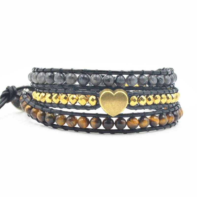 Gray Labradorite Wrap Bracelet for Women Tiger Eye Faceted Hematite Beaded Boho Bracelets Charms Heart Femme Jewelry Dropship
Gray Labradorite Wrap Bracelet for Women Tiger Eye Faceted Hematite Beaded Boho Bracelets Charms Heart Femme Jewelry Dropship