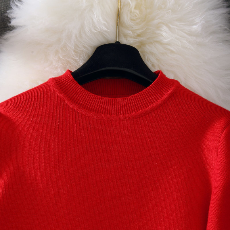 Amolapha Women Knit Sweater Dress+Mesh Skirts Sets Long Sleeve Woman Solid Long Jumpers Skirt Suit Vestidos T200325