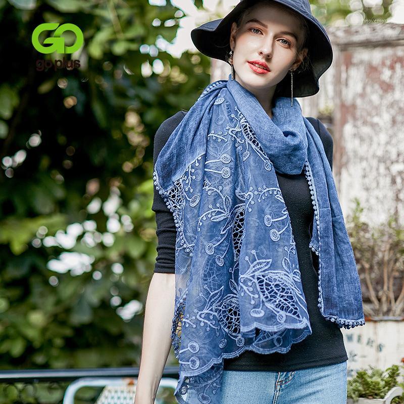 GOPLUS 2020 New Spring Winter Lace Scarf Women Cotton Patchwork Embroide luxury shawls hijab Vintage silk scarves Female bandana1
GOPLUS 2020 New Spring Winter Lace Scarf Women Cotton Patchwork Embroide luxury shawls hijab Vintage silk scarves Female bandana1