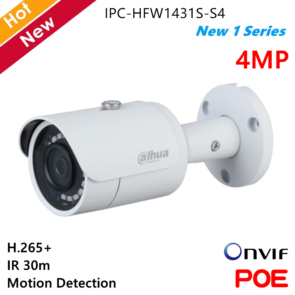 Original Dahua New 1 Series 4MP Entry IR Fixed lens Bullet Netwok IP Camera Smart H.265+ IR 30m Support POE and Motion Detection
Original Dahua New 1 Series 4MP Entry IR Fixed lens Bullet Netwok IP Camera Smart H.265+ IR 30m Support POE and Motion Detection