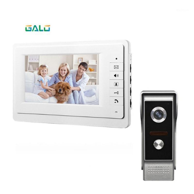 7" Wired Video Door Phone System Visual Intercom Doorbell with 1*800x480 Monitor + 1*700TVL Outdoor Camera for Home Surveillance1
7" Wired Video Door Phone System Visual Intercom Doorbell with 1*800x480 Monitor + 1*700TVL Outdoor Camera for Home Surveillance1