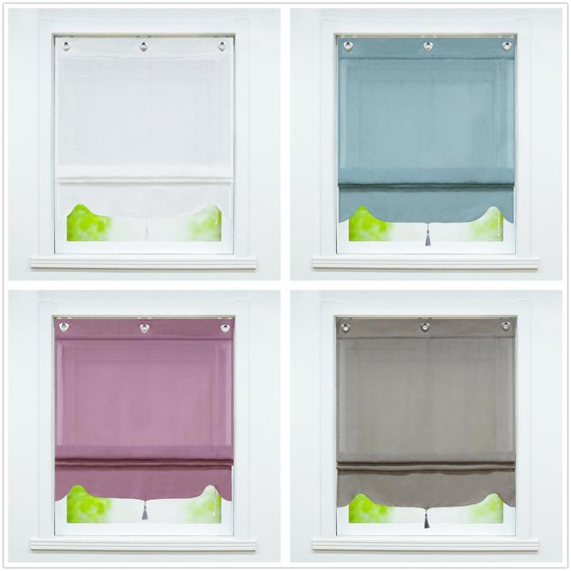 5 Colors Roman Curtains with U-Shape Hooks Pendant Windows Sheer Tulle Drapes Shade Voile Drapery Valance for Kitchen Home Decor, White
5 Colors Roman Curtains with U-Shape Hooks Pendant Windows Sheer Tulle Drapes Shade Voile Drapery Valance for Kitchen Home Decor, White