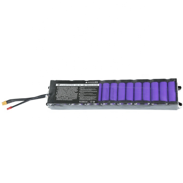 18650 10s3p Matrix lithium ion 36v 6ah 6.6Ah 7.5ah 7.8Ah battery pack li-ion for electric scooter
