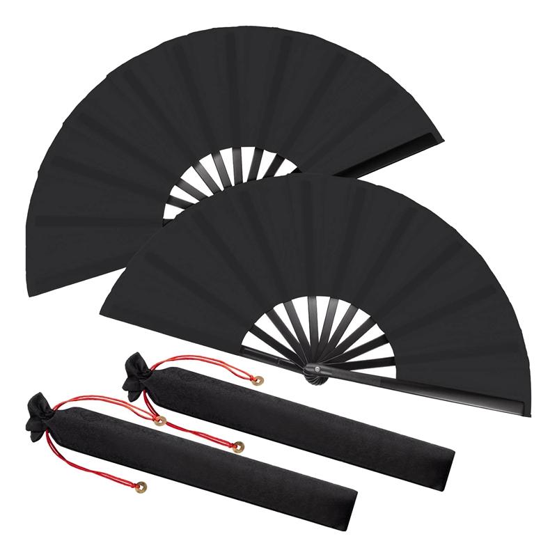 BMBY-2 Packs Folding Fan Chinese Tai Chi Folding Fan for Men and Women Performance, Dance, Decorations, Festival, Gift Black
BMBY-2 Packs Folding Fan Chinese Tai Chi Folding Fan for Men and Women Performance, Dance, Decorations, Festival, Gift Black