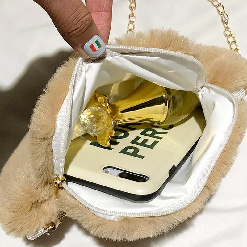 1 Pcs Women Student Shoulder Crossbody Bag Cute Plush Cat for Mobile Phone C66, White
1 Pcs Women Student Shoulder Crossbody Bag Cute Plush Cat for Mobile Phone C66, White