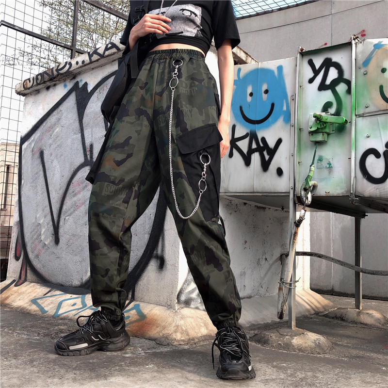 2021 New Japan Harajuku Women's Retro-ins Cool Camouflage Safari Khaki Green Army Camo with Sweatpants Pants on 77DH, Haji
2021 New Japan Harajuku Women's Retro-ins Cool Camouflage Safari Khaki Green Army Camo with Sweatpants Pants on 77DH, Haji
