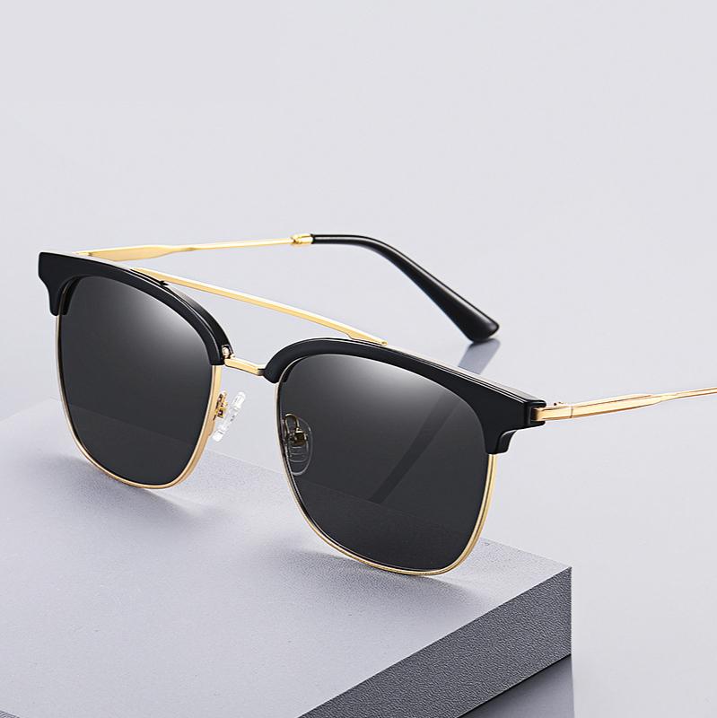 Men Polarized Sunglasses Fashion Rays Brand Designer Semi Rimless Square Frame Metal Sun Glasses for Men Goggle UV400 2021 New
Men Polarized Sunglasses Fashion Rays Brand Designer Semi Rimless Square Frame Metal Sun Glasses for Men Goggle UV400 2021 New