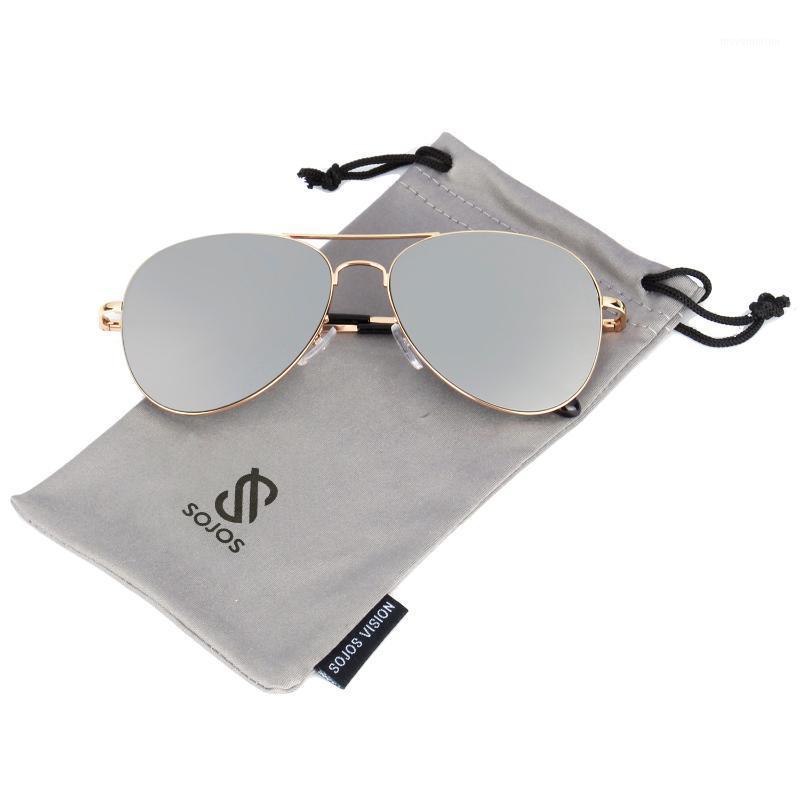 SOJOS Classic Pilot Mirrored Flat Lens Sunglasses Metal Frame with Spring Hinges SJ10301
SOJOS Classic Pilot Mirrored Flat Lens Sunglasses Metal Frame with Spring Hinges SJ10301