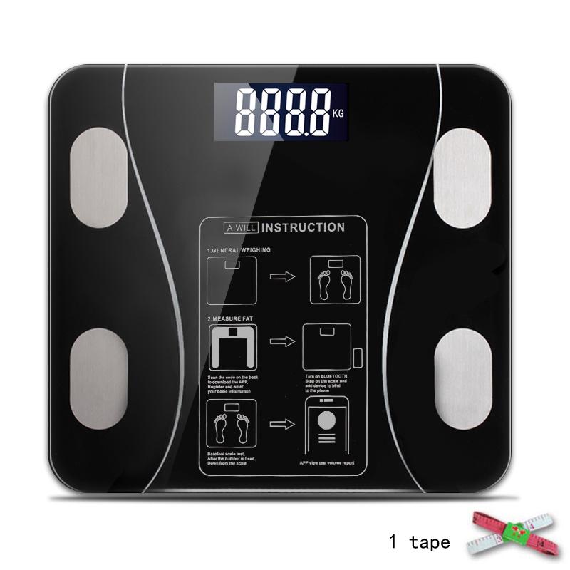 AIWILL Household LED Digital Weight Bathroom Balance Bluetooth Android or IOS Body Fat Scale Floor Scientific Smart Electronic
AIWILL Household LED Digital Weight Bathroom Balance Bluetooth Android or IOS Body Fat Scale Floor Scientific Smart Electronic