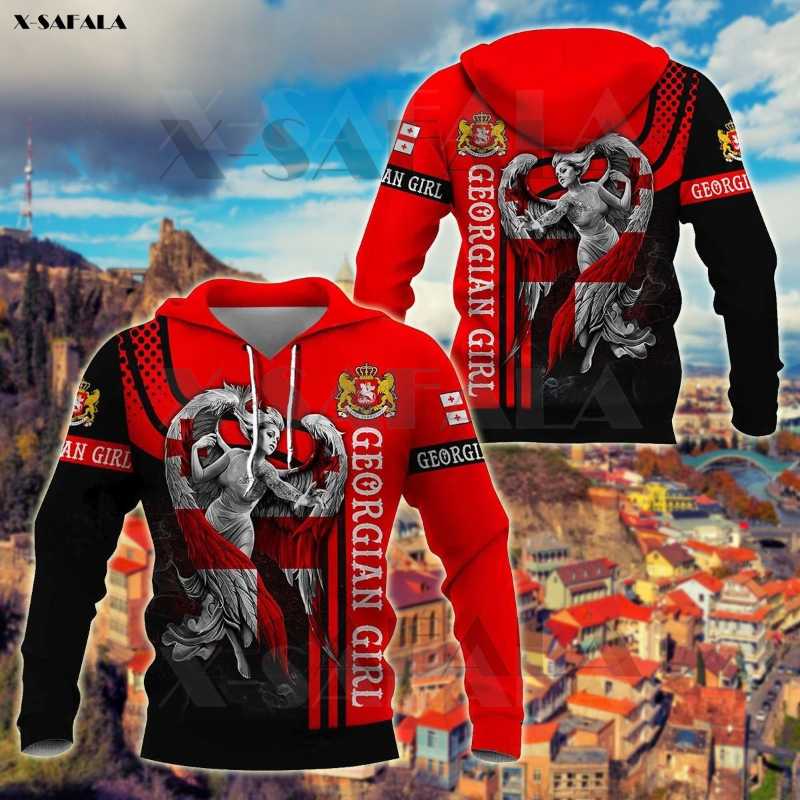 Men's Hoodies & Sweatshirts GEORGIAN Lion RISING Coat Of Arms 3D Printed Zipper Hoodie Man Military Pullover Sweatshirt Hooded Jacket Jersey, Black
Men's Hoodies & Sweatshirts GEORGIAN Lion RISING Coat Of Arms 3D Printed Zipper Hoodie Man Military Pullover Sweatshirt Hooded Jacket Jersey, Black