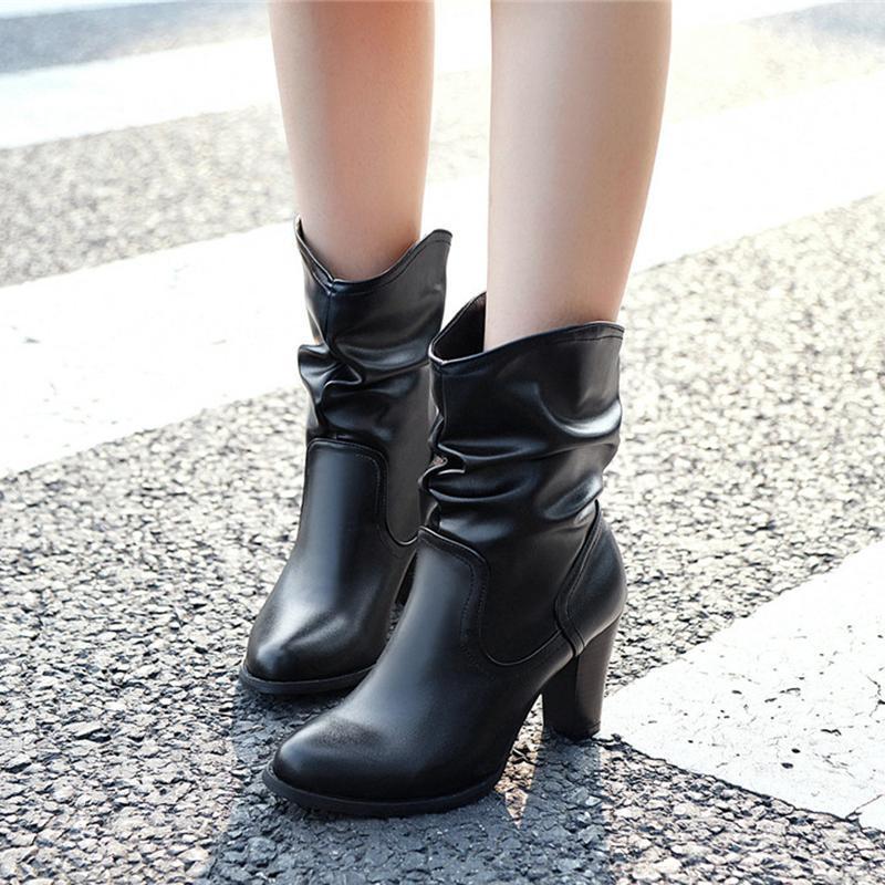 Vintage Ankle Boots For Women Shoes 2021 New Heeled Short Boots Women's Autumn Winter Brown Grey Black Large size Shoes1, Beige
Vintage Ankle Boots For Women Shoes 2021 New Heeled Short Boots Women's Autumn Winter Brown Grey Black Large size Shoes1, Beige