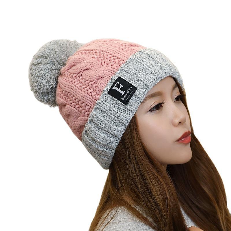 Autumn and Winter Woolen Hat Outdoor Plus Velvet Thick Warm Hat Letter Ladies Ear Protection Hair Ball Knitted Hood, White
Autumn and Winter Woolen Hat Outdoor Plus Velvet Thick Warm Hat Letter Ladies Ear Protection Hair Ball Knitted Hood, White