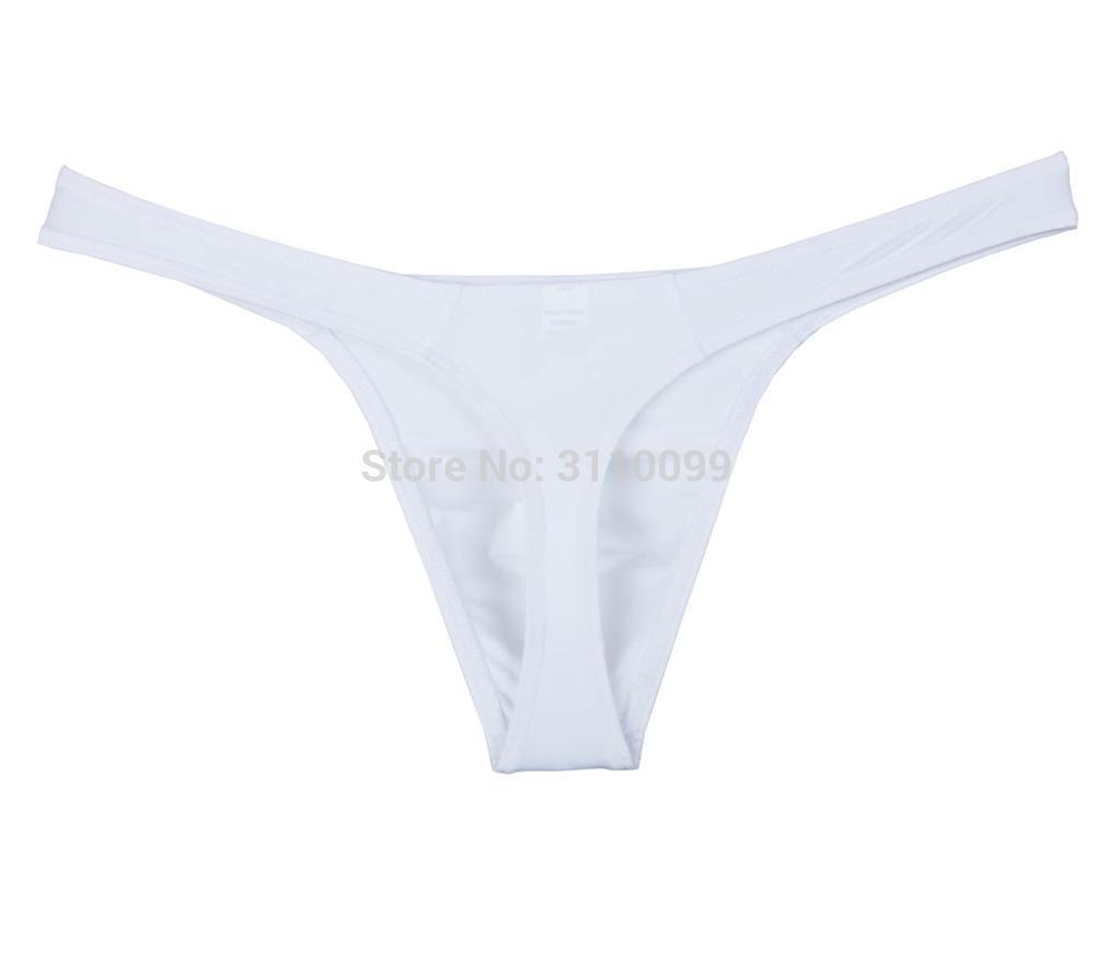 Smooth Sexy Bikini Men's Thongs and GStrings Bluge Pouch Soft Comfy Elastic Stretch Male Thong Underwear Underpants Men Tanga 201112