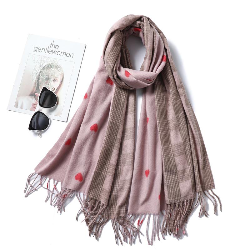 Scarves 2021 Fashion Cashmere Women Winter Scarf Plaid Tassel Print Foulard Lady Shawls Wraps Femme Warm Bufandas
Scarves 2021 Fashion Cashmere Women Winter Scarf Plaid Tassel Print Foulard Lady Shawls Wraps Femme Warm Bufandas
