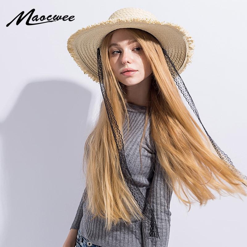 Wide Brim Hats Women Summer Sun Hat With A Large Ladies Paper Straw Fringe Beach Cap For Holiday Sombrero Hombre Lei Ribbon Decoration
Wide Brim Hats Women Summer Sun Hat With A Large Ladies Paper Straw Fringe Beach Cap For Holiday Sombrero Hombre Lei Ribbon Decoration