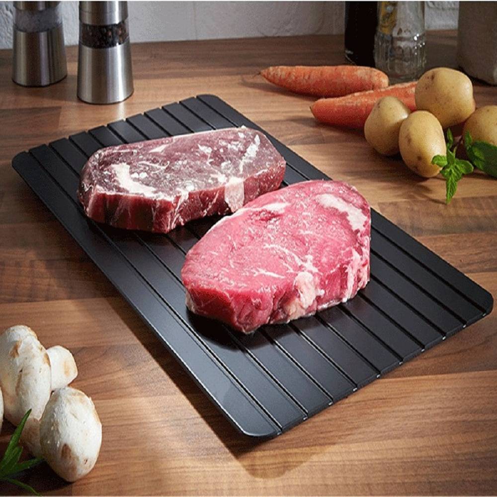 Free shipping manufacturers direct sales RAPID Defrosting Tray Fast Thaw Board Defrost Meat Frozen Food Non Stick Plate
Free shipping manufacturers direct sales RAPID Defrosting Tray Fast Thaw Board Defrost Meat Frozen Food Non Stick Plate